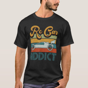 T-shirt Voitures vintages Rc Racing Radio Voitures Contrôl