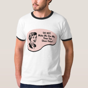 T-shirt Voix de plongeur de mer profonde