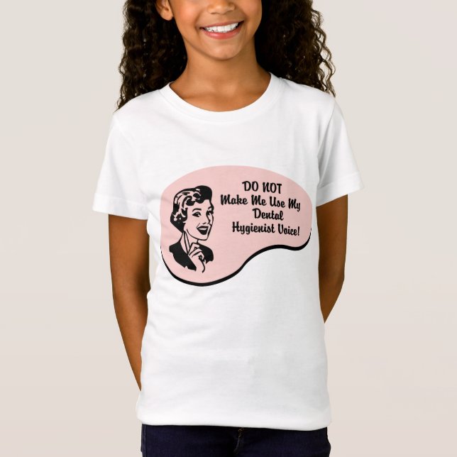T-Shirt Voix d'hygiéniste dentaire (Devant)