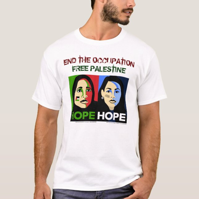 T-shirt Voix juive pour la paix (Devant)