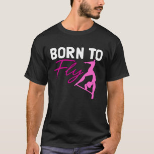 T-shirt Vol aérien Né pour voler pour Aerialists Silk Danc