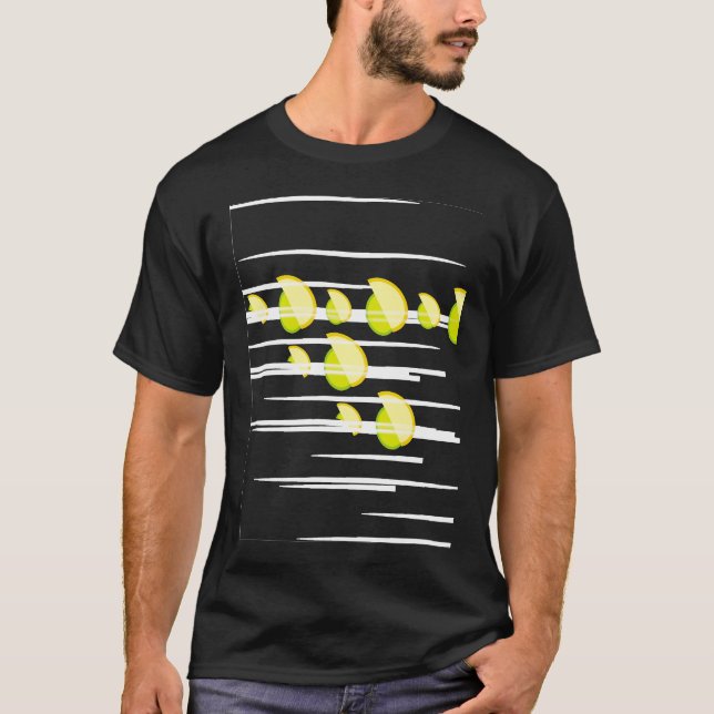 T-shirt vol-citrons (Devant)