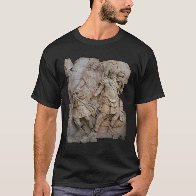 T-shirt Vol De Guerre Trojan Aphrodisias Sebastion Relie (Devant)