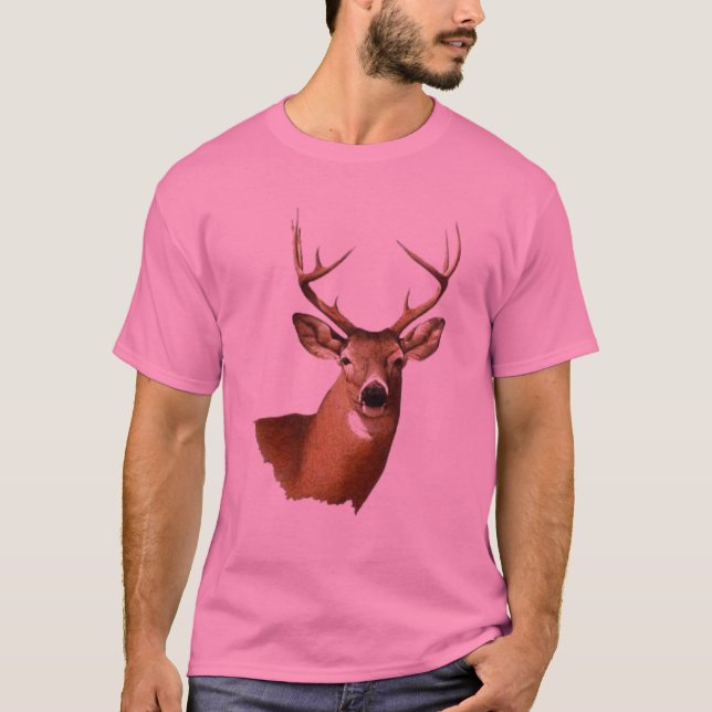 T-SHIRT VOL DE LA CHEMISE FOTC BRET DE CERFS COMMUNS DU (Devant)