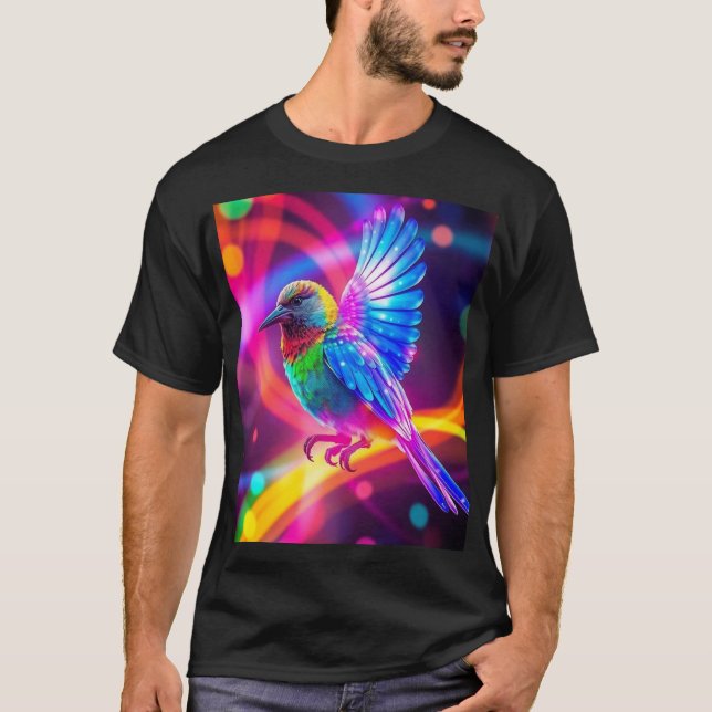 T-shirt Vol de liberté : L'Esprit des oiseaux (Devant)