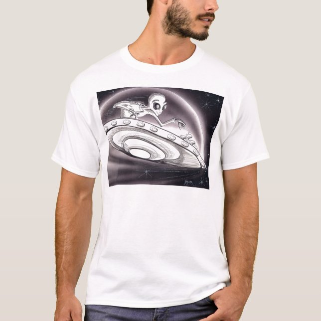 T-shirt Vol d'UFO (Devant)