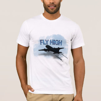 T-shirt Vol en haute altitude - Aéronefs et pilotes passio