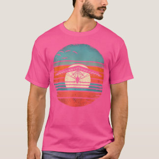 T-shirt Vol en Planeur au Coucher du Soleil