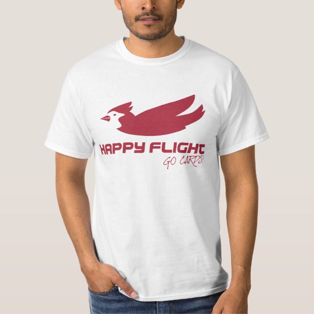 T-shirt Vol heureux - allez (Devant)