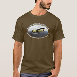 T-shirt Vol Moose Aviation de Havilland DH3-C Otter