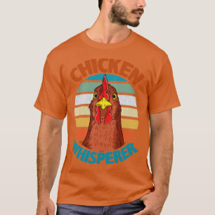 T-shirt Volaille de poulet Whisperer Jardin d'éleveur de p