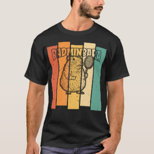 T-shirt Volant Rétro Capybara - Badminton Rétro