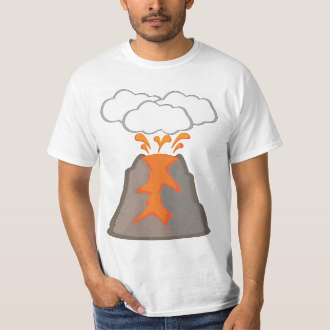 T-shirt Volcan (Devant)