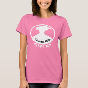 T-shirt Volcan Islande 2010