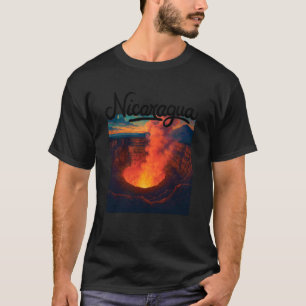 T-shirt Volcan Masaya Nicaragua 505 Managua Nicaraguayen