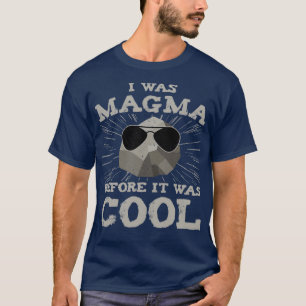 T-shirt Volcanologue Volcano Quartz Lava Magma Géologie