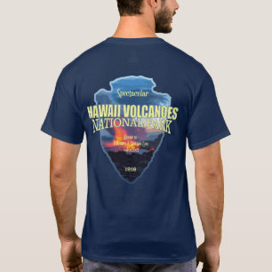 T-shirt Volcans d'Hawaï (pointe de flèche)