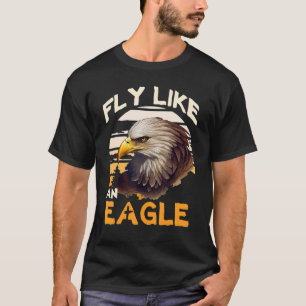 T-shirt Voler Comme Un Aigle Isiah Bible Verse Christian