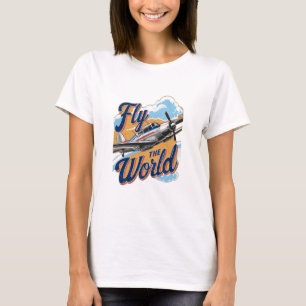 T-shirt Voler dans le monde
