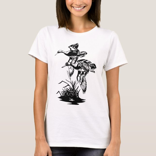 T-SHIRT VOLER DE CANARDS (Devant)