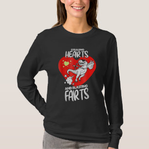 T-shirt Voler des cœurs et faire éclater des pets Dino Cup