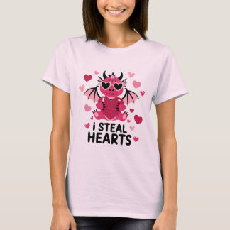 T-shirt Voler des cœurs – Saint-Valentin audacieux et anni
