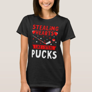 T-shirt Voler le coeur Comme je vole les canettes Valentin