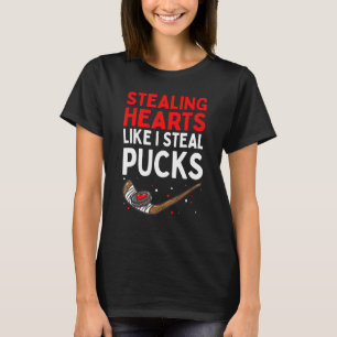 T-shirt Voler le coeur Comme je vole les canettes Valentin