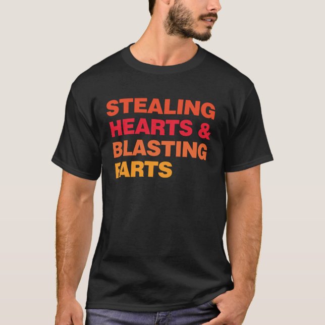 T-shirt Voler Les Coeurs Et Les Pieds (Devant)