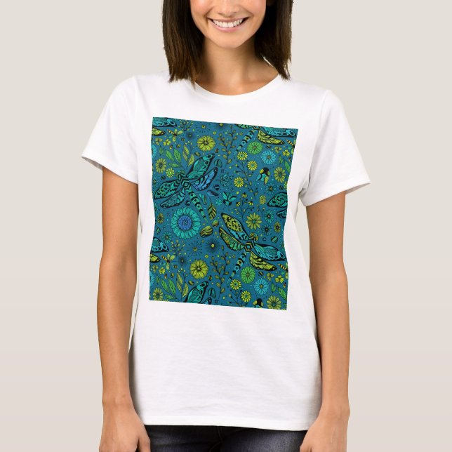 T-shirt Voler, libellule  (Devant)