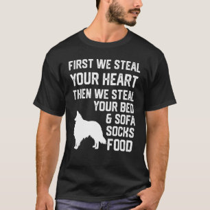 T-shirt Voler votre coeur Voler votre lit et canapé Shetla