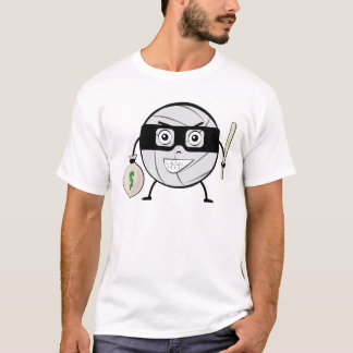 T-shirt Voleur de ballon de volley - Illustration de perso