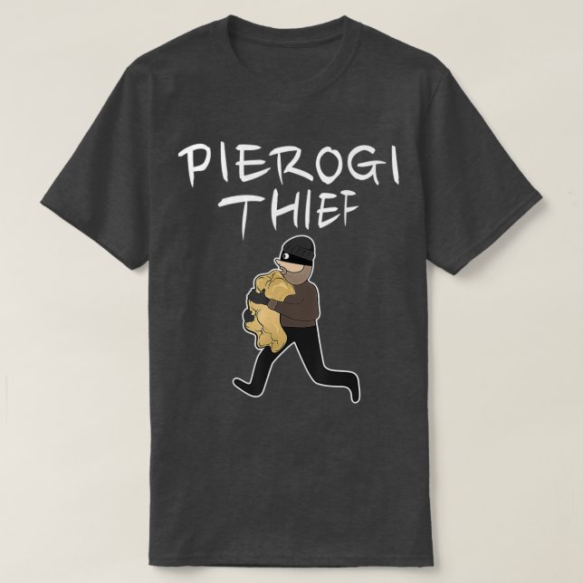 T-shirt Voleur de Pierogi polonais Art drôle Dumplings (Design devant)