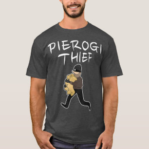 T-shirt Voleur de Pierogi polonais Art drôle Dumplings
