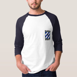 T-shirt Voleurs d'abord ! Pièce en t de base-ball