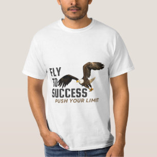 T-SHIRT VOLEZ POUR RÉUSSIR, POUSSEZ VOTRE LIMITE