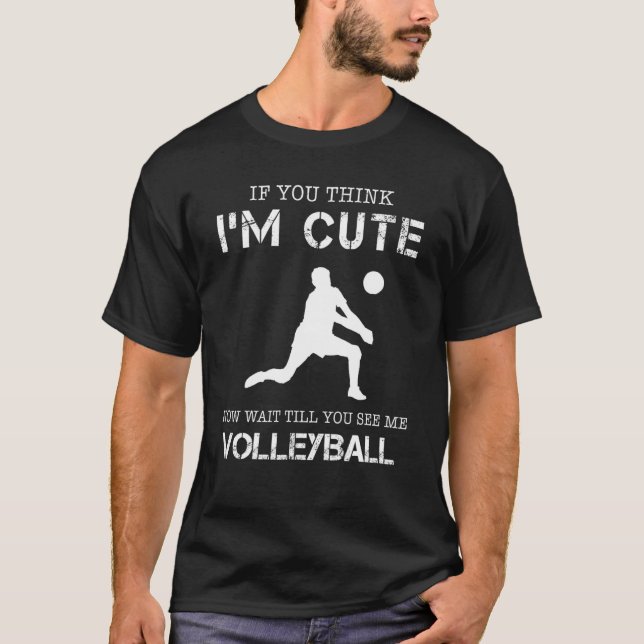 T-shirt Volley-ball (Devant)