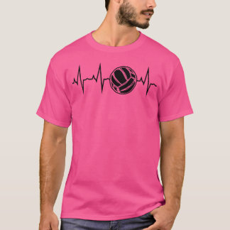 T-shirt Volley-ball Ball Heartbeat Volley