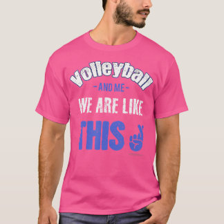 T-shirt Volley-ball dit