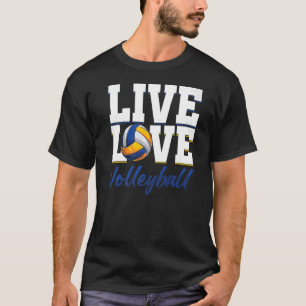 T-shirt Volley-ball en direct Love Ball Sports Beach Volle