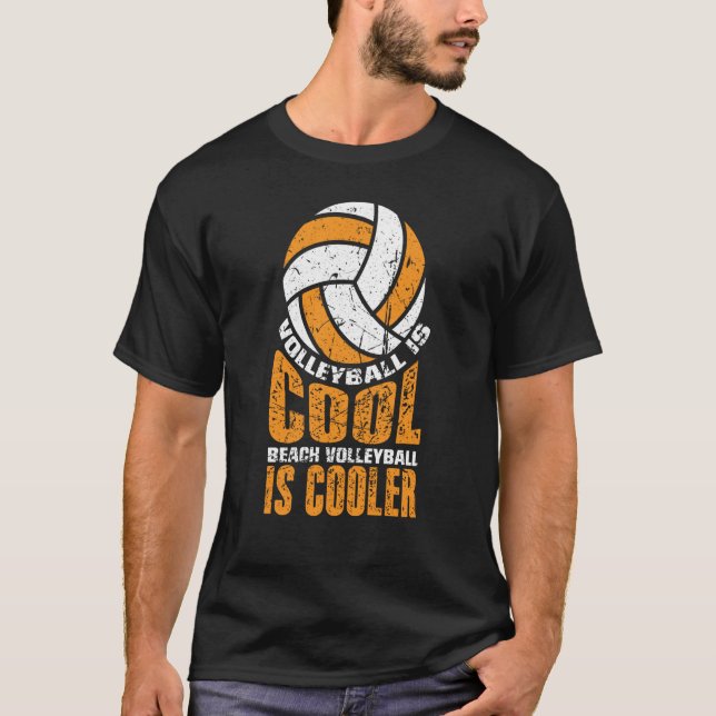 T-shirt Volley-ball Est Cool Beach Volley-ball Est Glacièr (Devant)