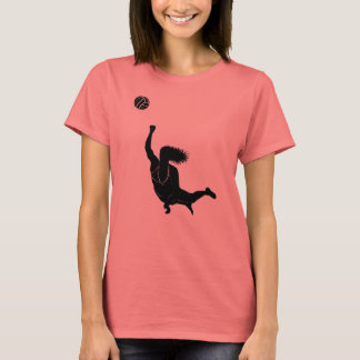 T-shirt Volley-ball fille V