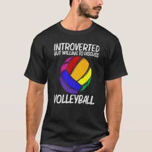 T-shirt Volley-ball Homme Femmes Volleyball Sport Joueur