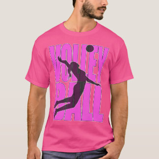 T-shirt Volley-Ball Pour Filles Et Jeunes Filles
