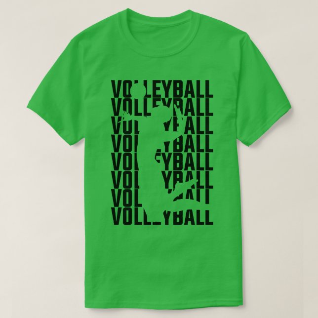 T-shirt Volley-ball Volleyball Joueur 2 (Design devant)