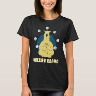 T-shirt Volley Llama Sport Llama Animal Volleyball