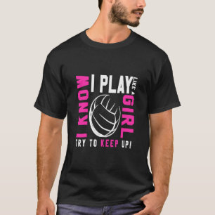 T-shirt Volley Pour Les Filles Ados Jouer Comme Une Fille 
