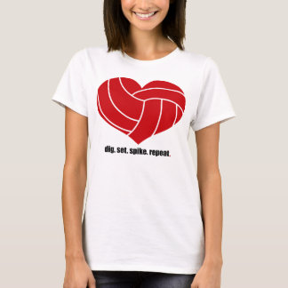 T-shirt volleyball