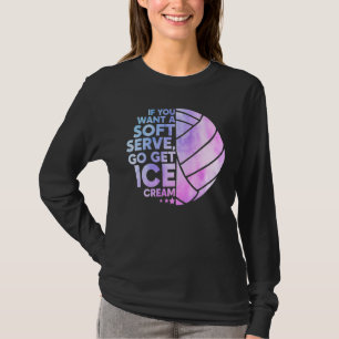 T-shirt Volleyball Cool Pour Femmes Filles Volleyball Pour