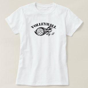 T-Shirt Volleyball Creusez-le